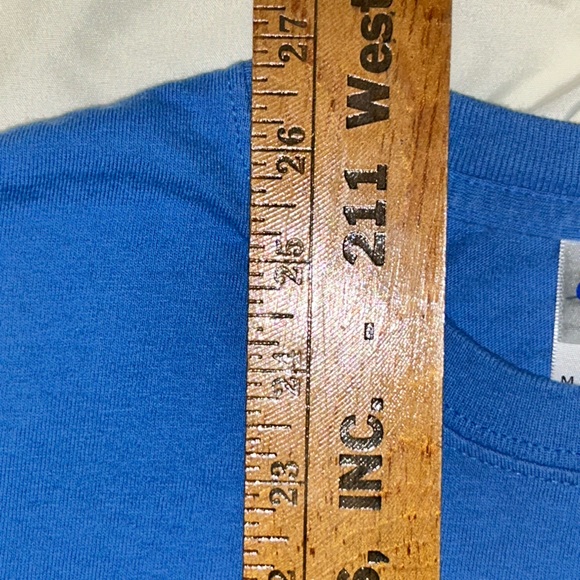 Luke Bryan - That's My Kind Of Night Tour 2014 Adult Medium Gildan T Shirt Blue - Picture 8 of 8